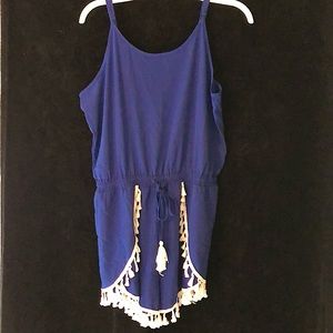 Spiaggia Dolce Dark Blue Romper